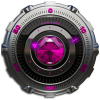 Clock Widget Pink Diamond Giveaway