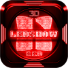 Next Launcher Theme LedShowRed Giveaway