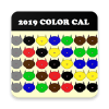 2019 ColorCal Black A USPS Coded Calendar Carriers Giveaway