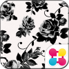 Chic Wallpaper Black Rose Giveaway