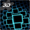 Neon Parallax Squares Particles 3D Live Wallpaper Giveaway