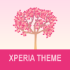 Xperia Theme - Falling Flowers Red Giveaway