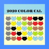 2020 ColorCal USPS Blue C Coded carrier calendar Giveaway