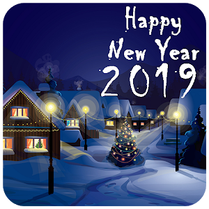 New Year's holidays Live Wallpaper 2019 year Giveaway