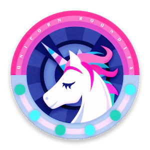 Unicorn Roundies - beautiful circle icons Giveaway