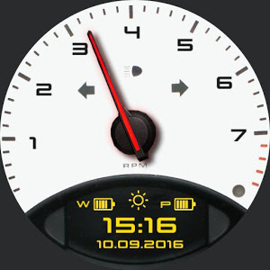 Watch face of the 911 Giveaway