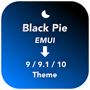 Black Pie Theme for EMUI 9 / 9.1 /10 Huawei/Honor Giveaway