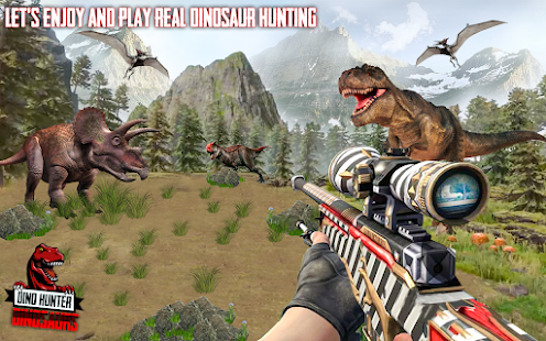instal Dinosaur Hunting Games 2019