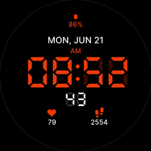 Digital LED Watch Face Giveaway