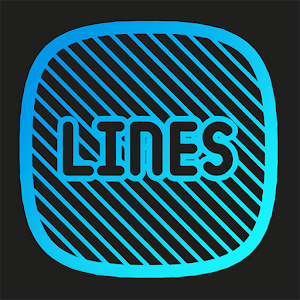 Lines Squircle - Neon Icon Pack Giveaway