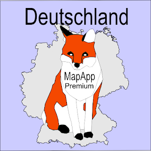 Topographie Deutschland MapApp Giveaway