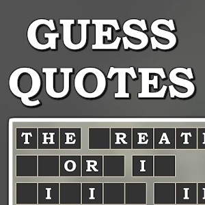 Famous Quotes Guessing Game PRO Giveaway