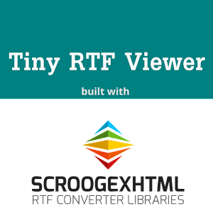 Tiny RTF Viewer Giveaway