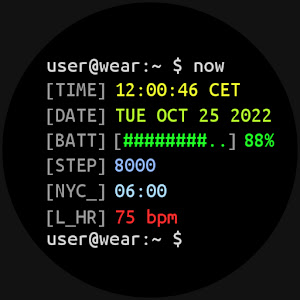 Terminal: Watch face Giveaway